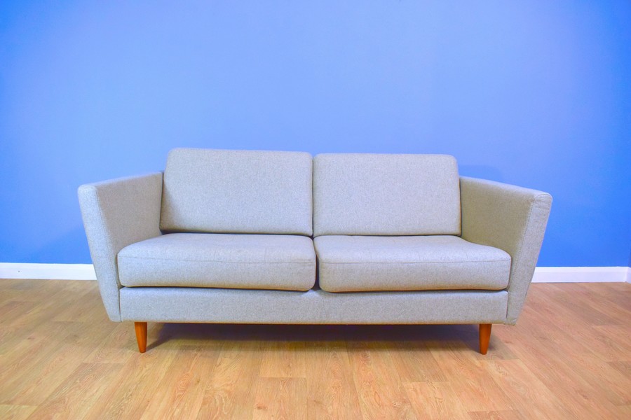 Mid Century Retro Danish 2 Seat Bo Concept Osaka Sofa Settee In