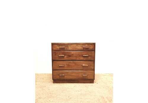 Mid Century Chest Of Drawers Oak Beautiful Shape And Retro Features Utlity Style Small Rustic Style Delivery