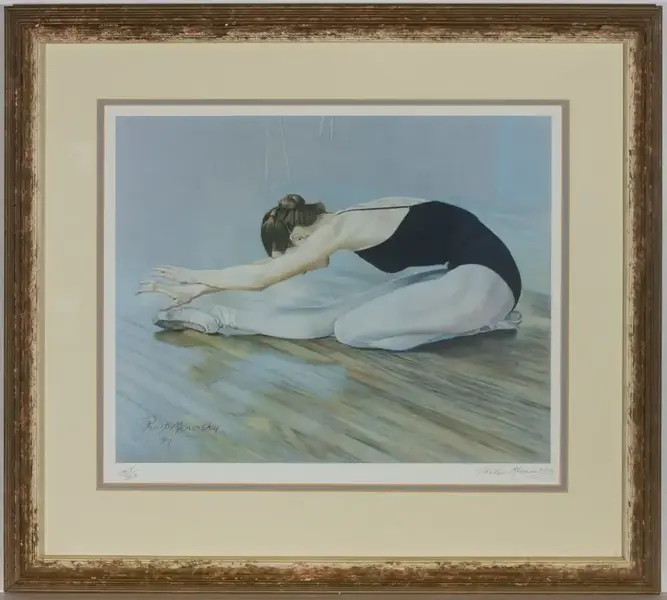 Philip Meninsky (1919 2007)  Framed 1997 Digital Print Ballet Dancer