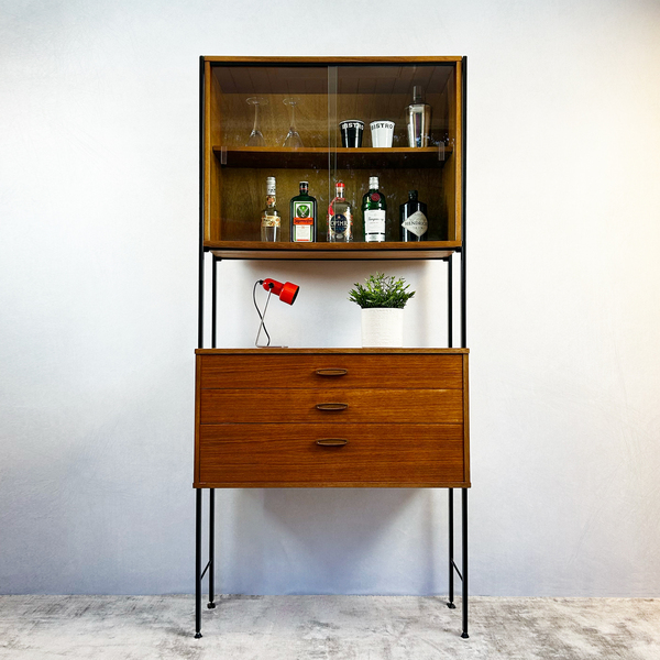 Mid Century Avalon Teak Modular Shelving Unit