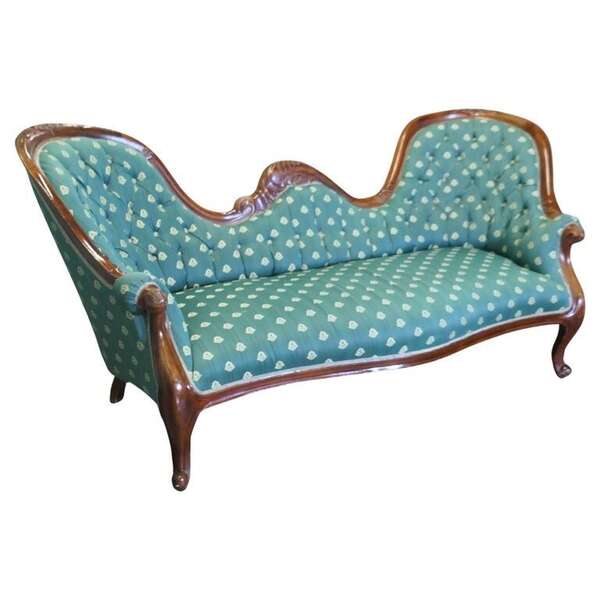 Double Spoon Back Sofa, Day Bed Settee