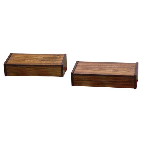 Floating Bedside Tables In Rosewood, 1960s, Set Of 2
