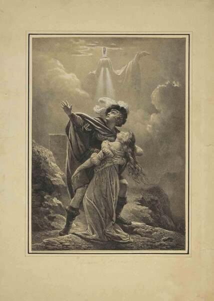 Unknownthe Poem Of Ossian   Lithograph   19th Century19th Century