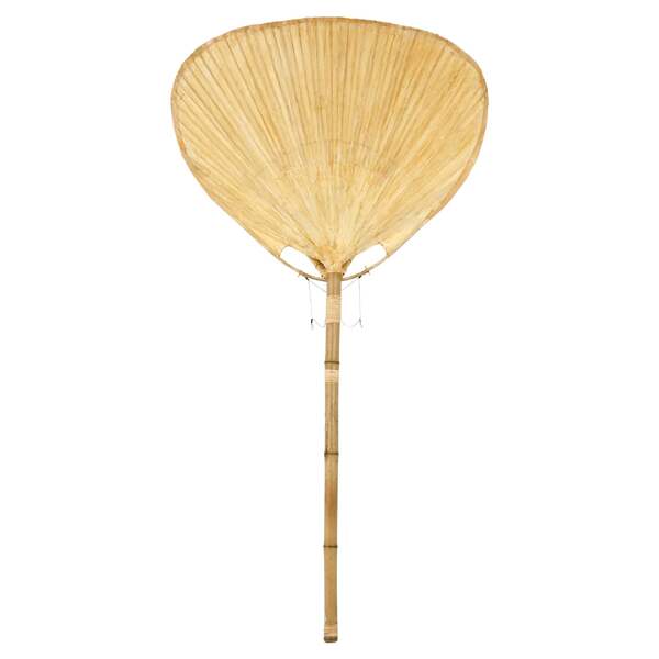 Uchiwa Floor Lamp By Ingo Maurer For Design M, 1970s
