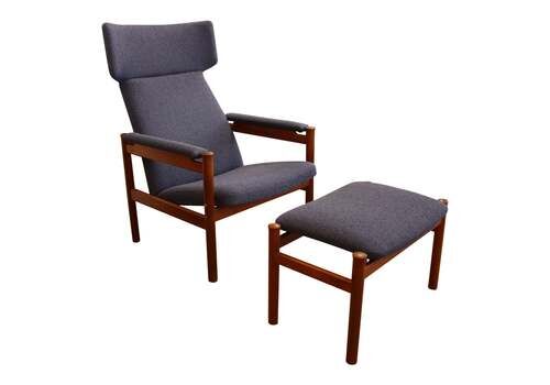 Ear Chair Model 4365, Soren For Fritz Hansen, Circa 1960
