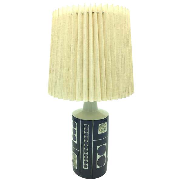 Gorgeous Midcentury Pottery Table Lamp By Fog & Mørup