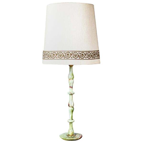 Onyx Table Lamp From The 1950s 1960s
