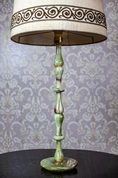 Onyx Table Lamp From The 1950s 1960s photo furniture