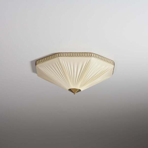 Hexagon Shaped Flush Mount Model Es 1901/70, Itsu Oy, 1950s photo furniture