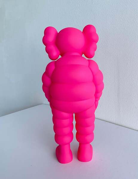 PINK KAWS WHAT PARTY KAWS: WHAT PARTY (Black on Pink edition