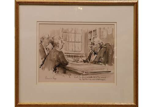 Dennis Page   Original Cartoon