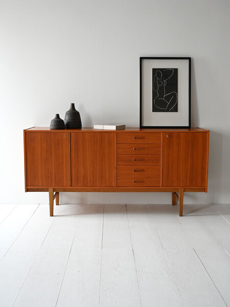 Scandinavian Teak Sideboard 60s