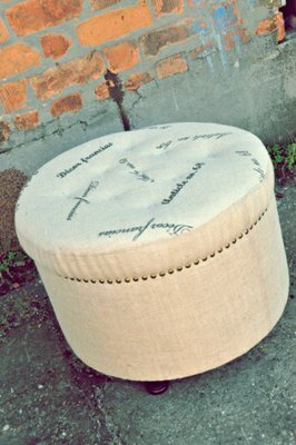 Large Double Seat With Pressed Pattern, 2010s