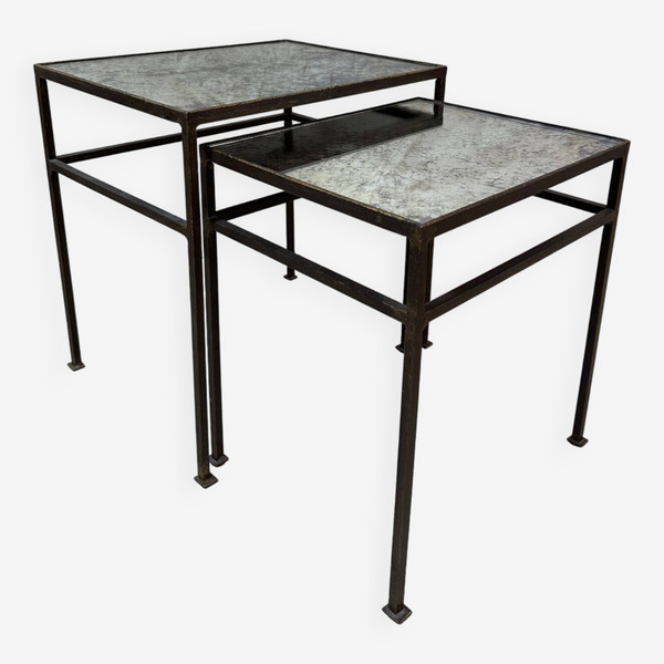 Nesting Side Tables, 1950s, Vintage