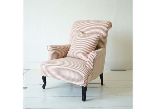 French Upholstered Armchair, 1800s