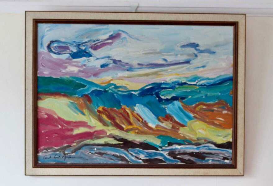 "Mountainscape" – Carl Erik Andersson