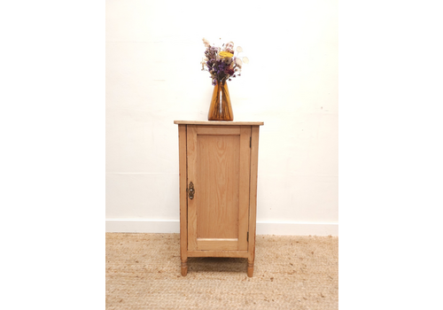 Vintage Old Pine Bedside Cabinet Pot Cupboard Edwardian Antique Delivery