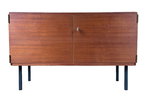 60s 70s Teak Sideboard Dresser Cabinet Rego Mobile Danish Modern Design