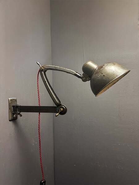 1930s Kaiser Idell Model 6716 Wall Lamp