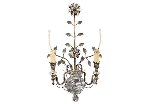 Large Pair Of 1970s Banci Firenze Wall Sconces