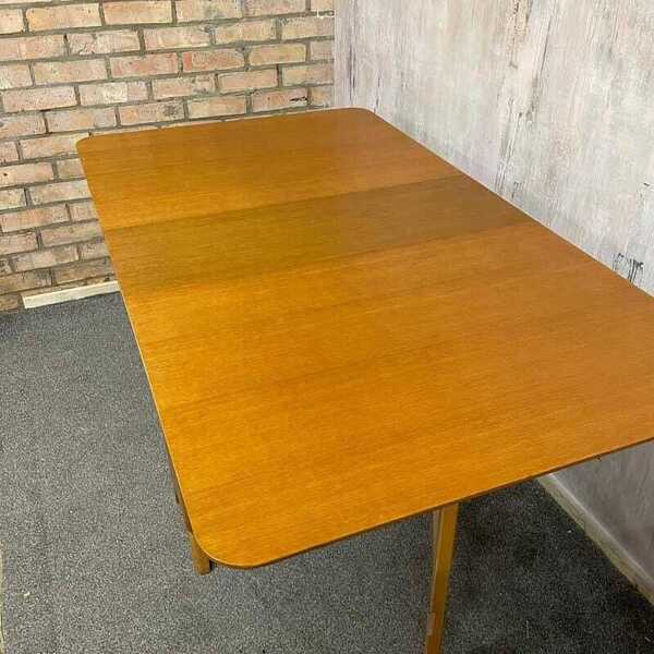 Beautility 1960’s Drop Leaf Gateleg Teak Dining Table Mid Century Retro