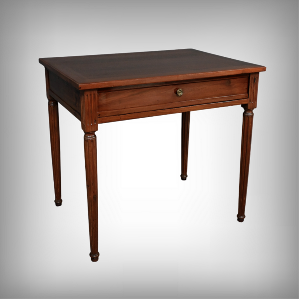 Cabaret Table In Cuban Mahogany, Louis XVI Period – Late 18th Century