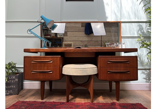 Mid Century Retro Vintage Teak Gplan Fresco Floating Dressing Table, Sideboard
