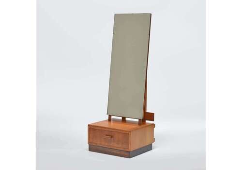 Oak Cheval Dressing Mirror In The Manner Of Heals