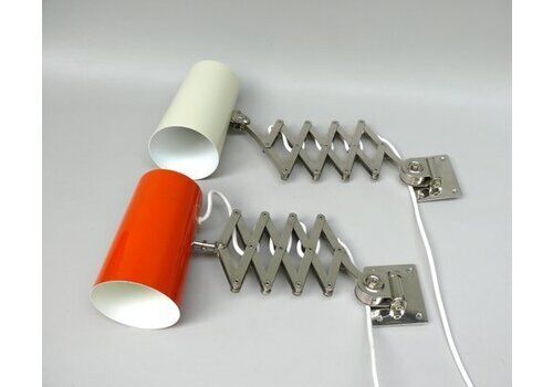 Scissor Lights From Hala, 1960s, Set Of 2