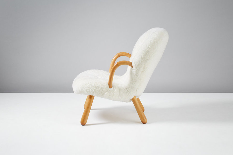 Philip Arctander Vintage Clam Chair Philip Arctander Vik Blindheim Vinterior