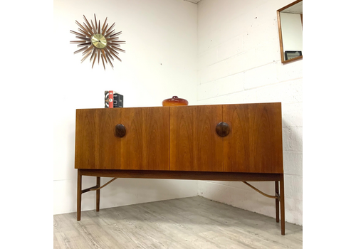 Teak Sideboard Highboard By Kofod Larsen For G Plan Danish Range Mid Century