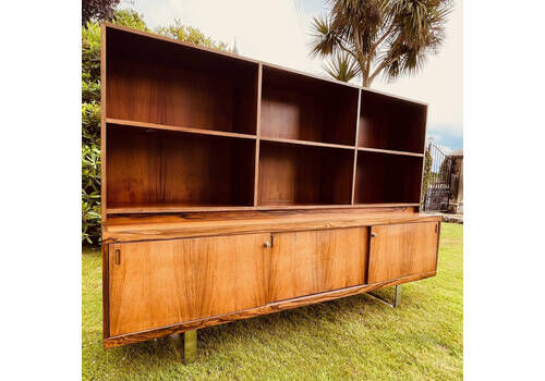 Jørgen Pedersen For E. Pedersen & Søn “Europa” Rosewood Sideboard & Bookcase (1967)