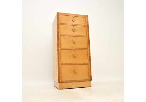 Art Deco Sycamore Chest Of Drawers By Hille