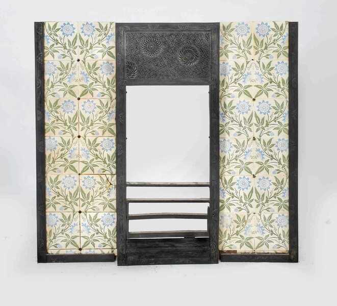 Barnard Bishop And Barnard Of Norwich Aesthetic Movement Fireplace By Thomas Jeckyll Circa 1870
