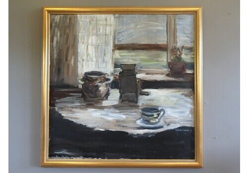 Large Paintings (>70cm) Quiet Hours , Oil Painting