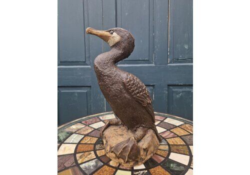 Cormorant Pottery Sculpture