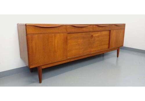 Danish Sideboard By Johannes Andersen For Samcom In Teak