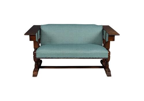 20thc English Metamorphic "Settee Table" By R. Hamp & Co, Northampton C.1930