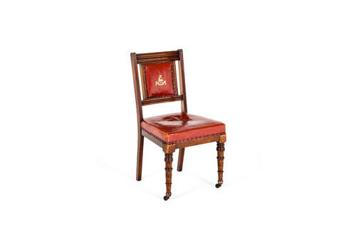 Mahogany Side Chair By Ralph Johnson