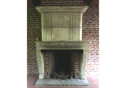 Burgundy Stone Fireplace Stone Trumeau Fireplace Antique Fireplace