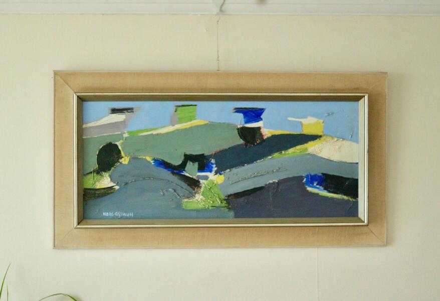 Abstract Composition By Hans Osswald
