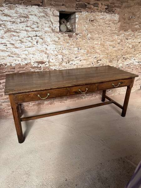 3 Drawer Serving Table / Console Table / Farmhouse Table