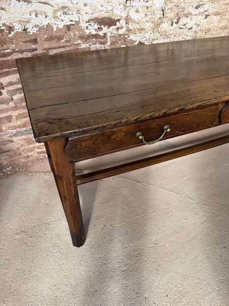 3 Drawer Serving Table / Console Table / Farmhouse Table photo for sale