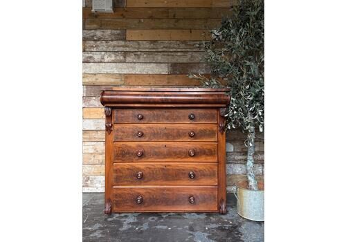 Big Rustic Scottish Chest Of Drawers