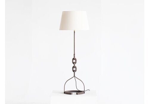 Brutalist Chain Link Floor Lamp