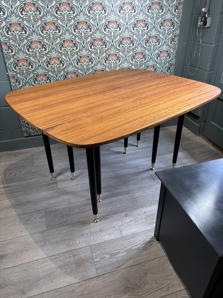 E Gomme G Plan Drop Leaf Dining Table.