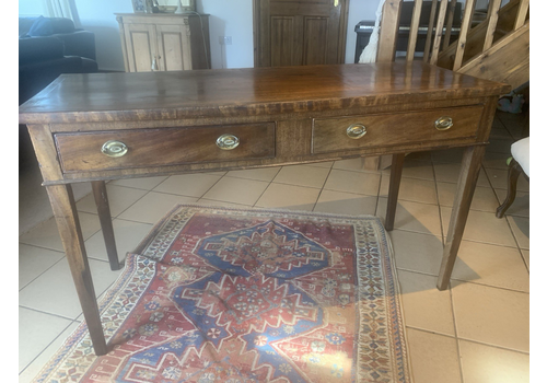 A Handsome Georgian Mahogany Serving Or Side Table