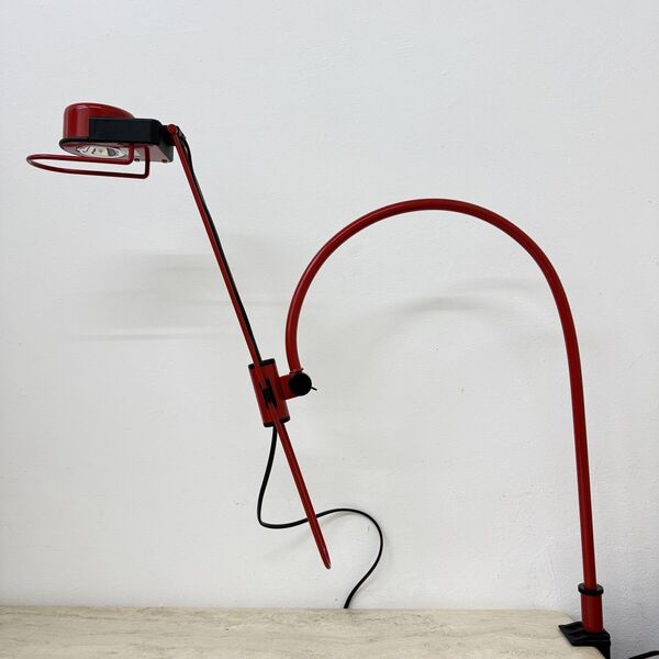 Italian Adjustable Desk Lamp By Vico Magistretti, 1980s