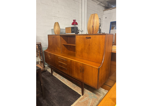 Vintage G Plan Fresco Teak Sideboard / Highboard – Mid Century Modern – 1960s