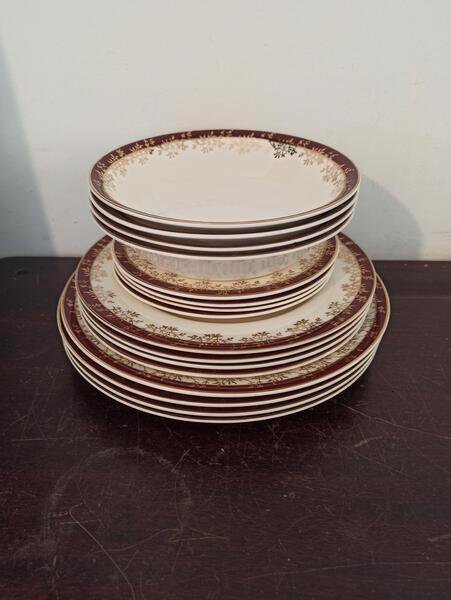 Tunstall J. Myer. Part Dinner Set For 4. Good Condition. Vintage.